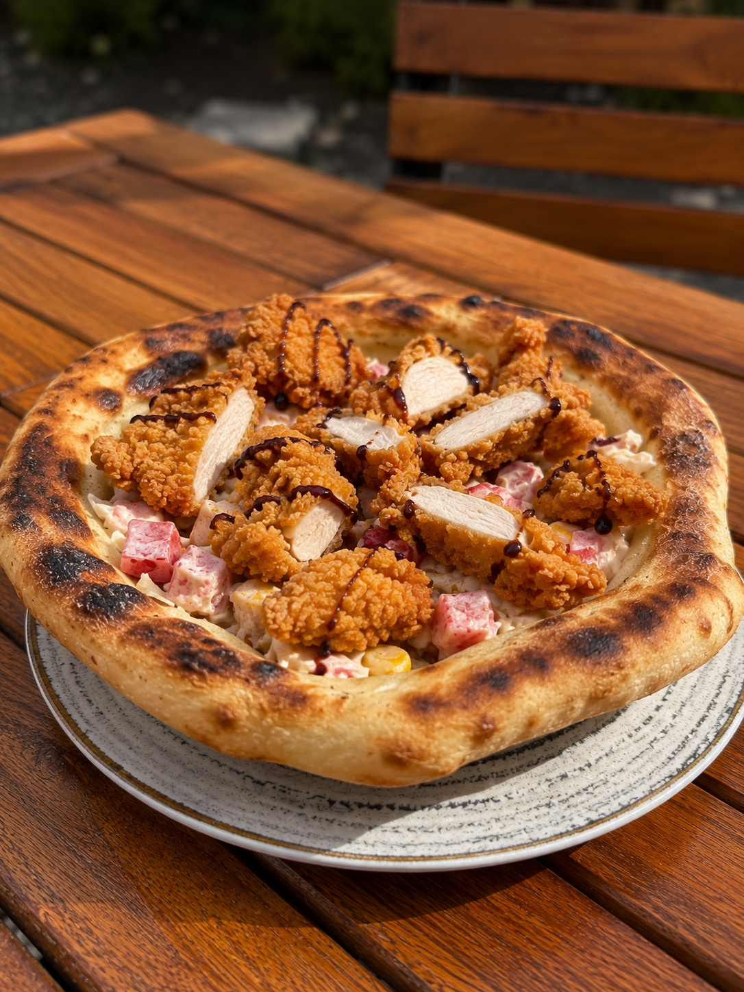 Salat Pizza